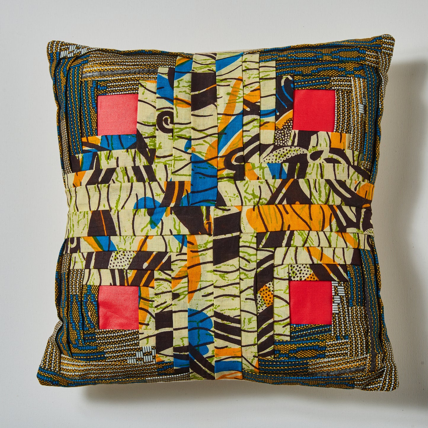 Manx Quilted Cushion I
