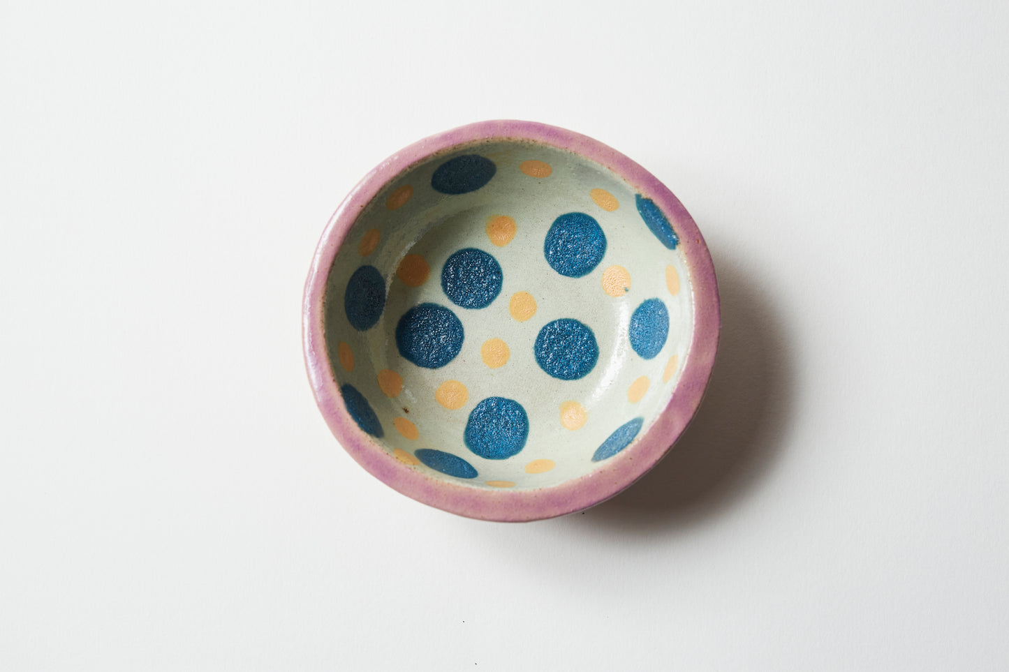 Dipping bowl / Tea light holder - Spots (single)