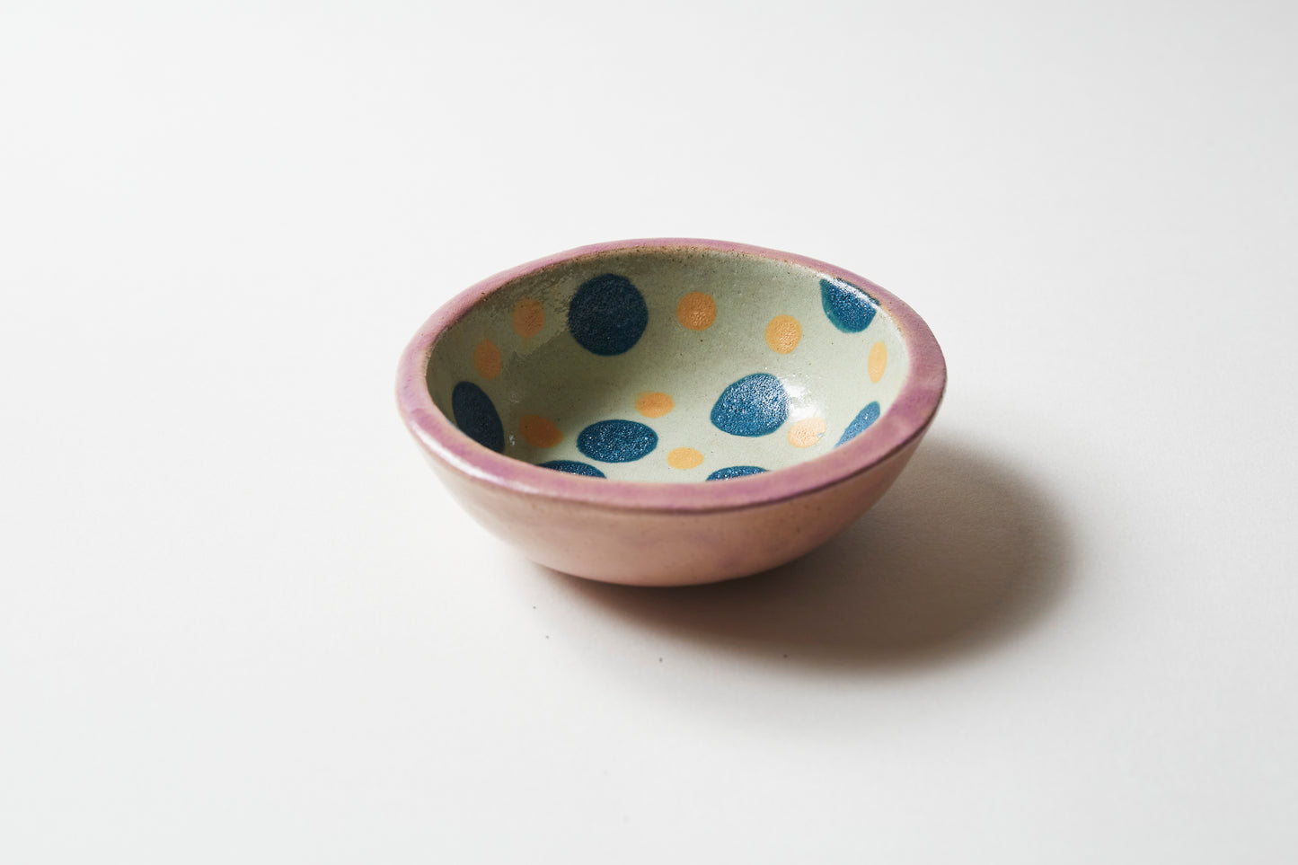 Dipping bowl / Tea light holder - Spots (single)