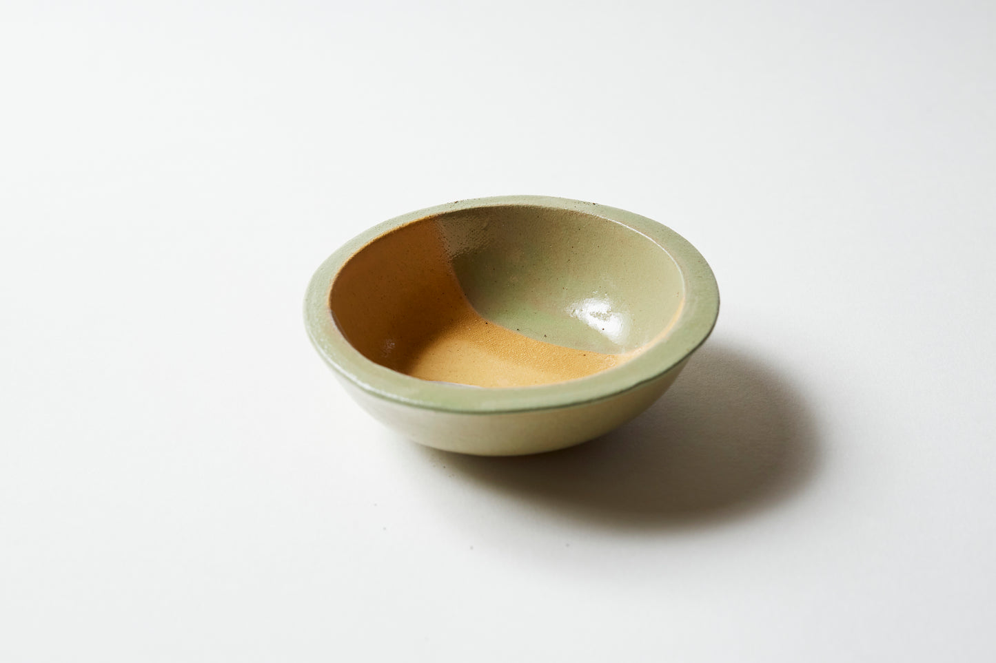Dipping bowl / Tea light holder - Mustard/Mauve/Sage (single)
