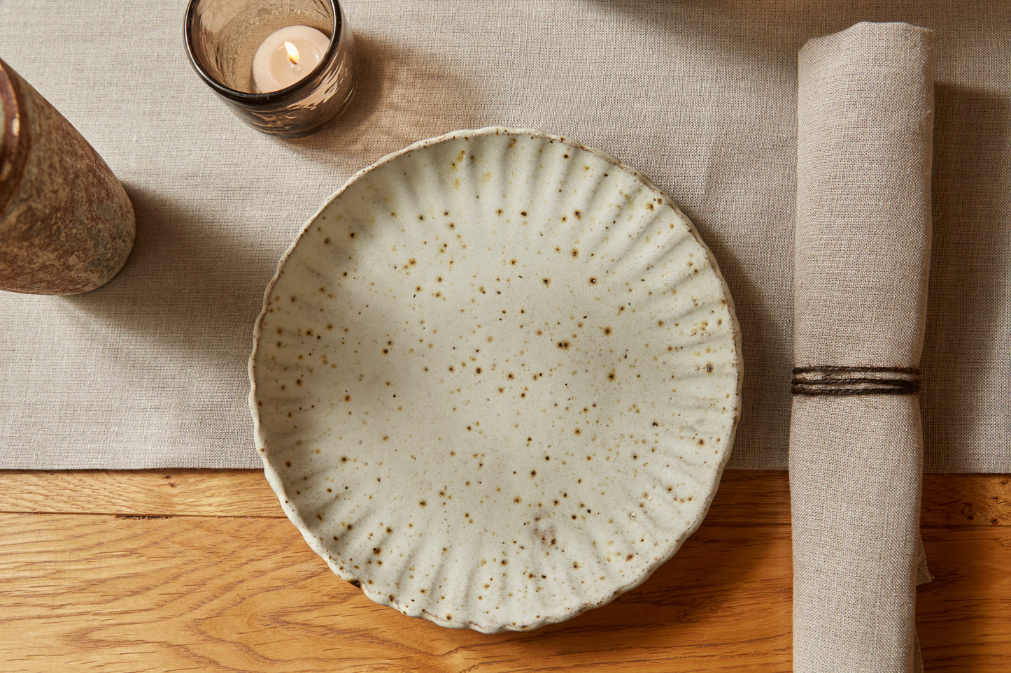 Chrysanthemum - Ceramic Plate (Set of 4)