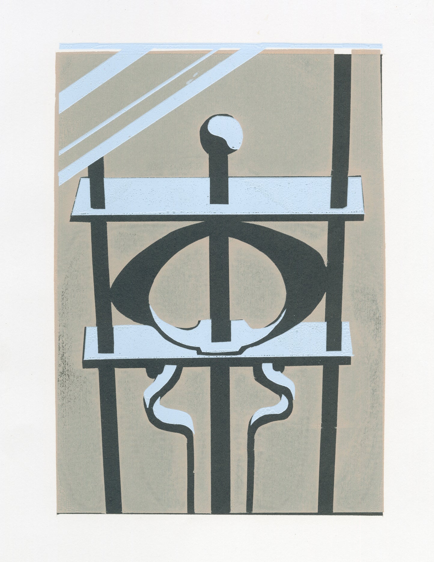 "Deco" Spindles - Screen Print