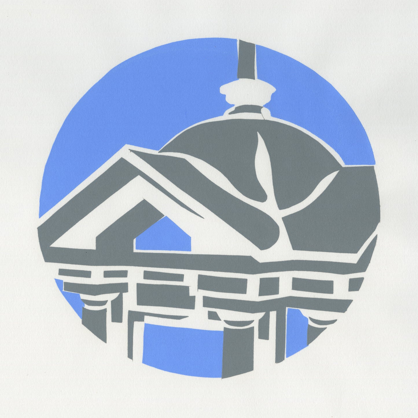 Old Library Detail - Screen Print