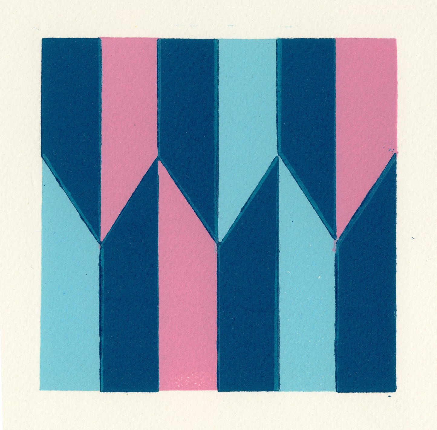 Kente / Nkyemfre - Lino Print
