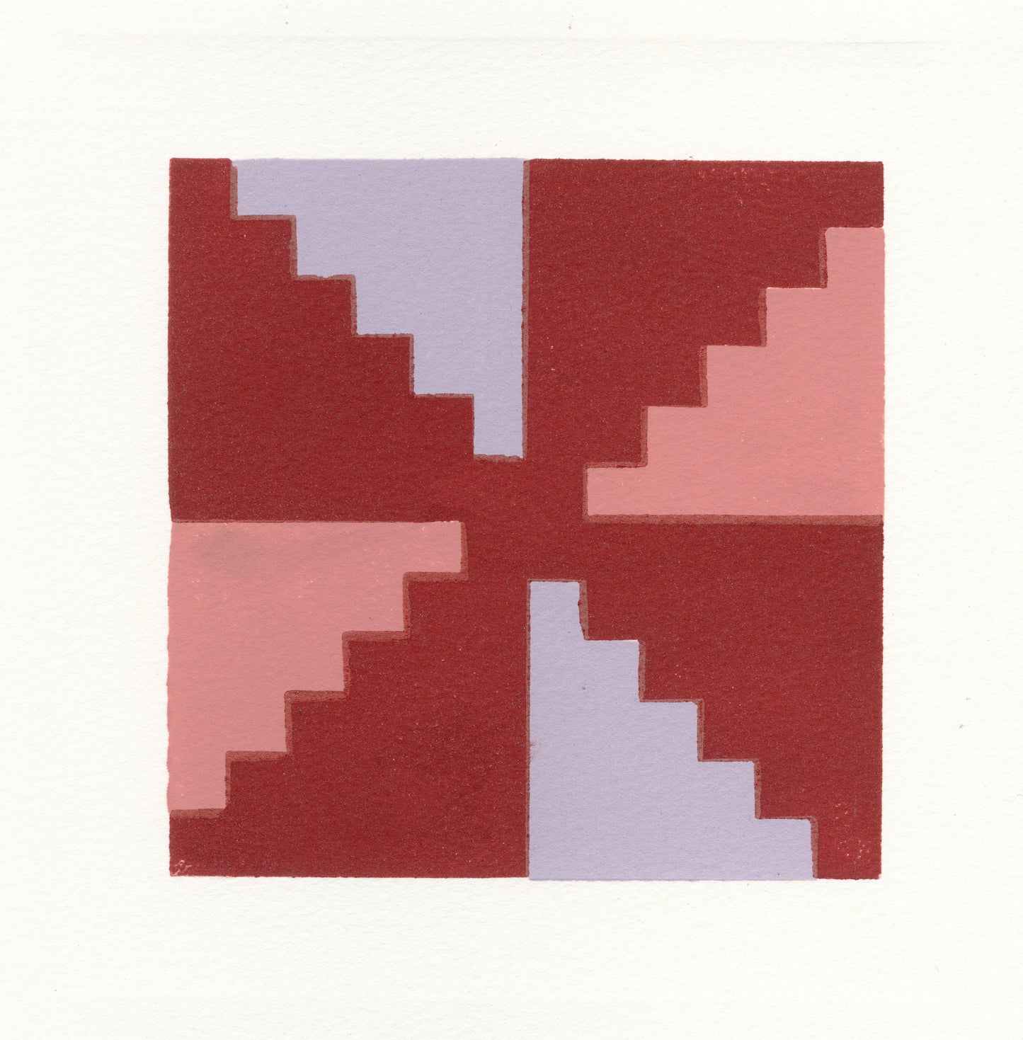 Kente / Apremuo - Lino Print